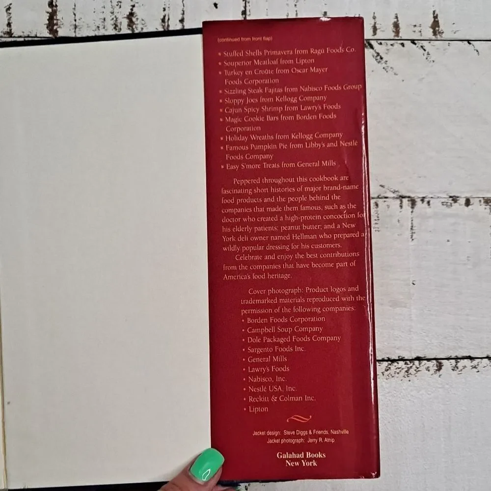 Galahad Books of New York best recipes